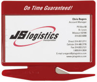 Letter Openers: Business Card Letter Openers with Magnetic Back
